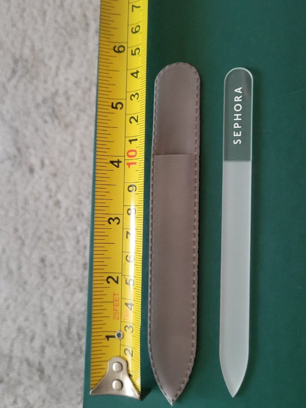 NEW Sephora Collection Reusable Glass Nail File with Protective Sleeve - Picture 2 of 4